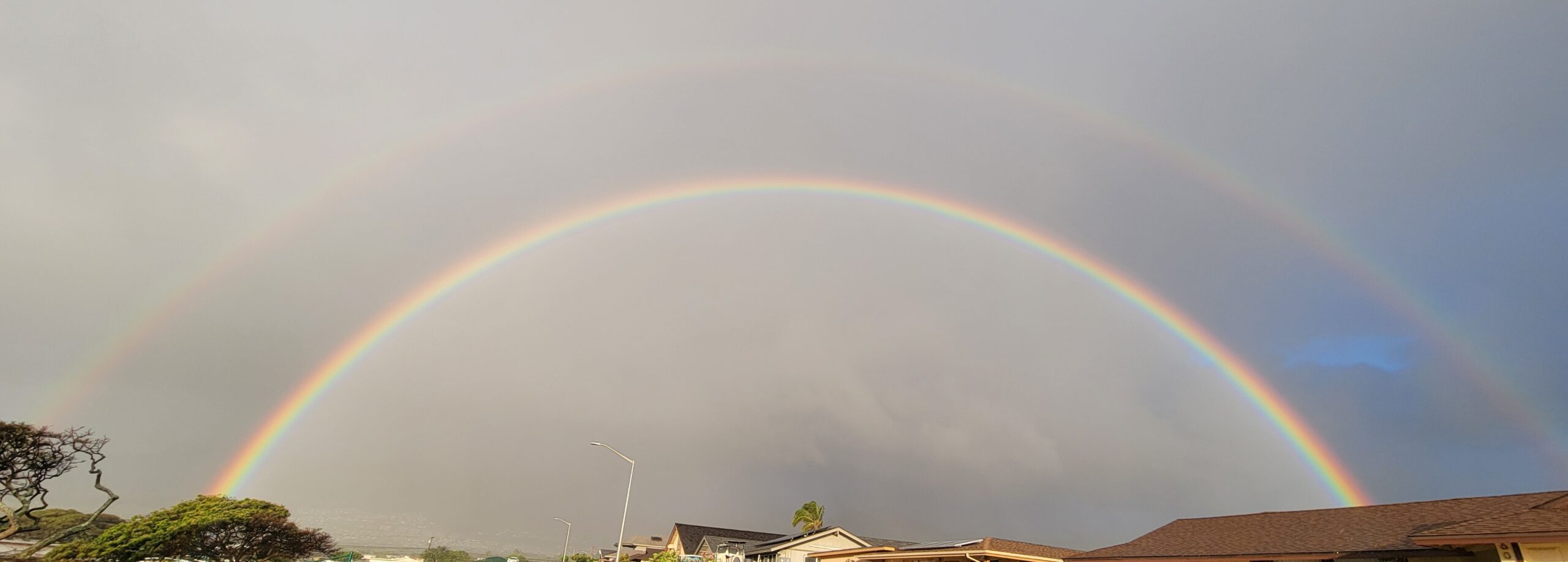 波花　Haleiwa Rainbow Iconic Haleiwa Rainbow Bridge on Oahu's North Shore, Hawaii